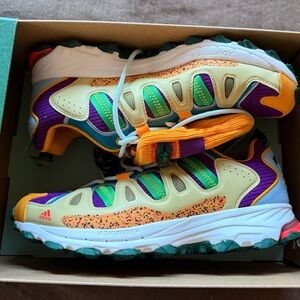 adidas Multicolor Trail Sneakers - Yellow, Purple, Green, Orange